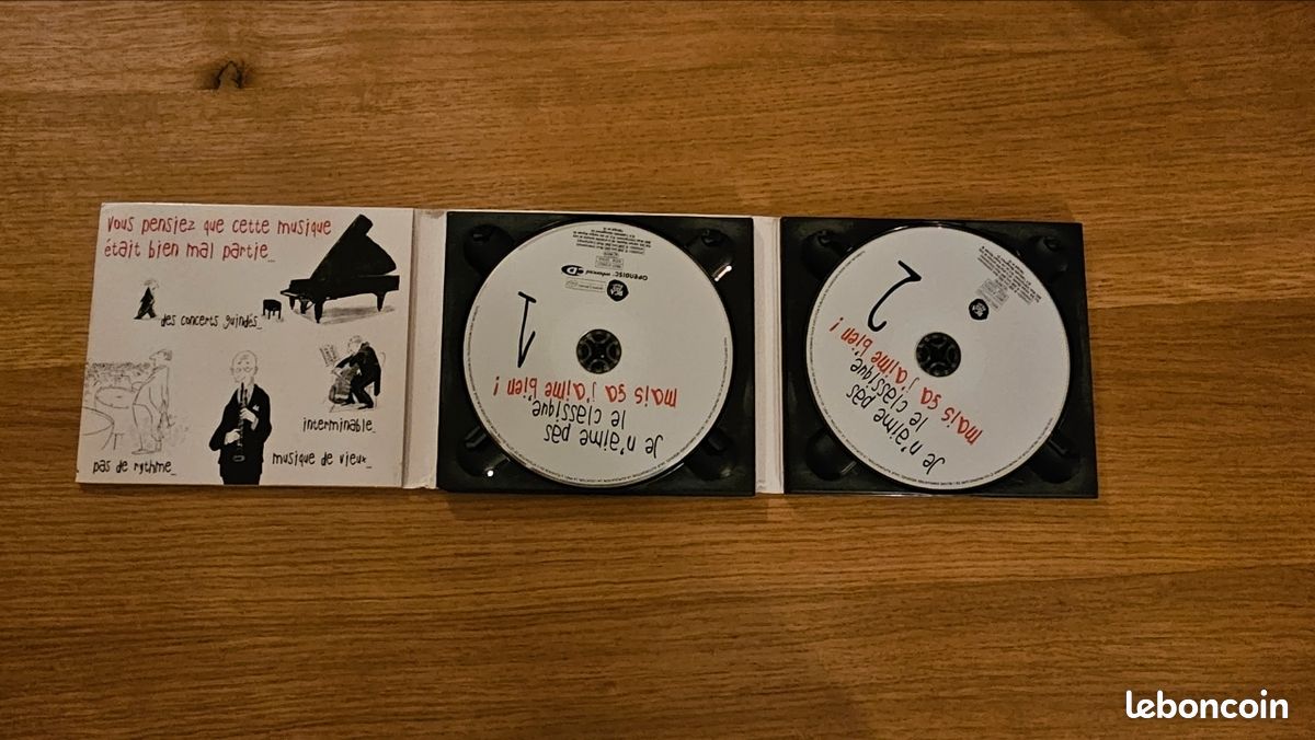 Lot de 2 CD "J'aime pas la musique classique, mais ça j'aime bien" (image 3)