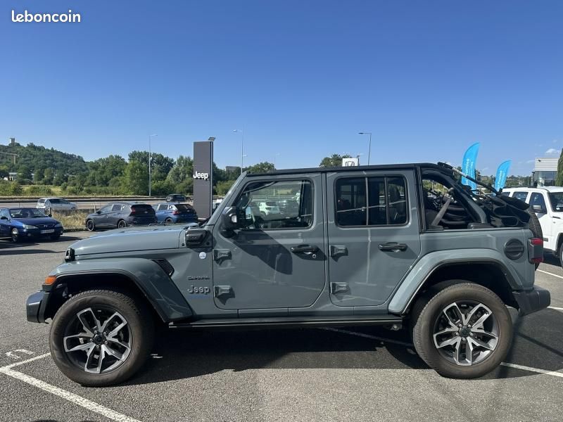 Jeep Wrangler Unlimited 2.0 T 380ch 4xe Sahara Garantie Jeep jusqu'au 07/2029 (image 5)