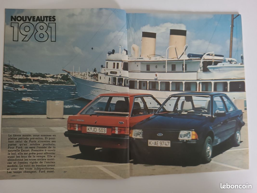 L'automobile n°411 09/1980 special salon toyota porsche vw audi ritmo clenet (image 2)