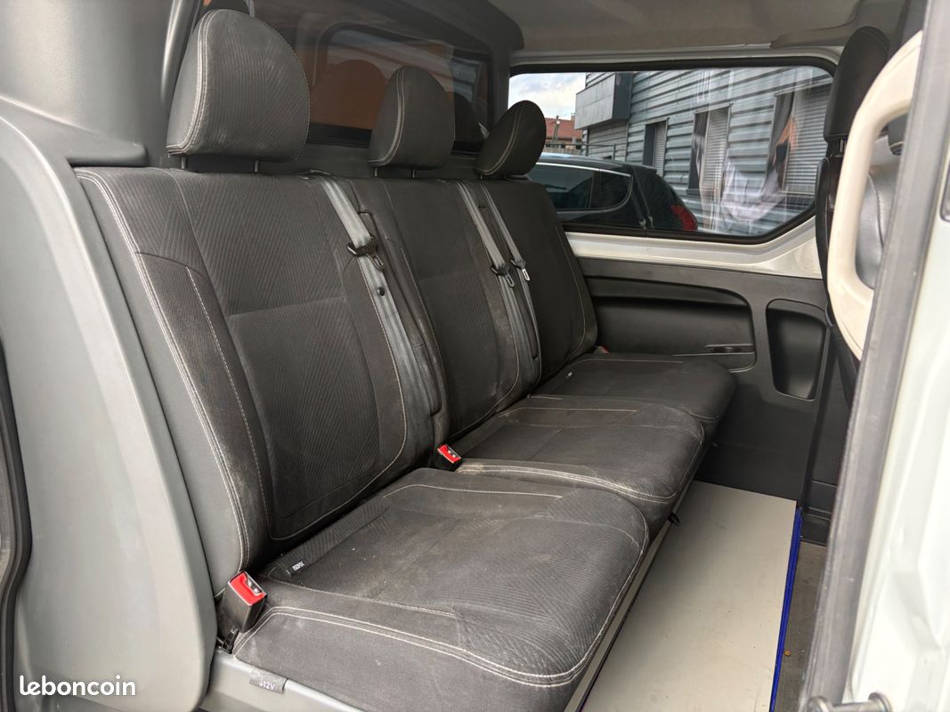 RENAULT TRAFIC COMBI L1H1 1.6 DCI 120CH 6 PLACES GALLERIE / CAMERA DE RECUl (image 12)