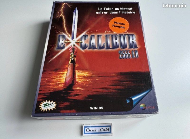 Excalibur 2555 AD - Jeu PC Big Box FR - Avec Notice - Bon État