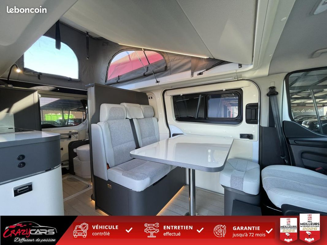 Westfalia custom nugget plus ford kelsey 2.0 ecoblue 170 - cam - camper pack - toit relevable (image 26)