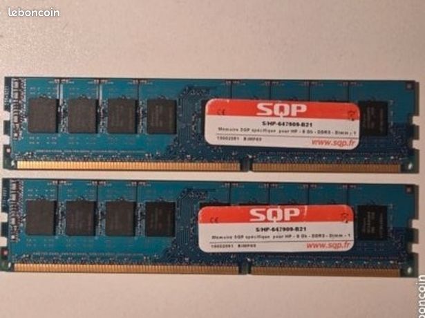 Mémoire RAM Micron 16 GB DDR3 PC3-12800R 2RX4 ECC MT36JSF2G72PZ-1G6E1LG
