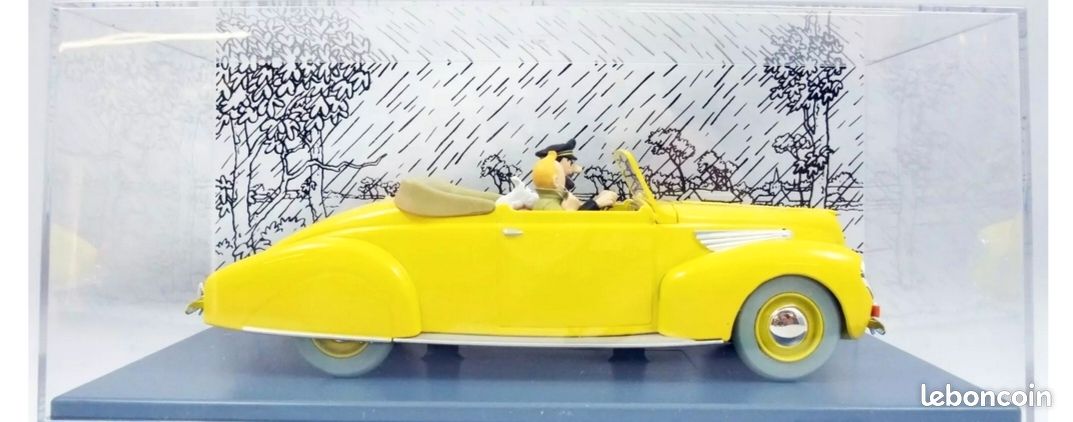 Voiture Tintin N°58 au 1/24è - Collection