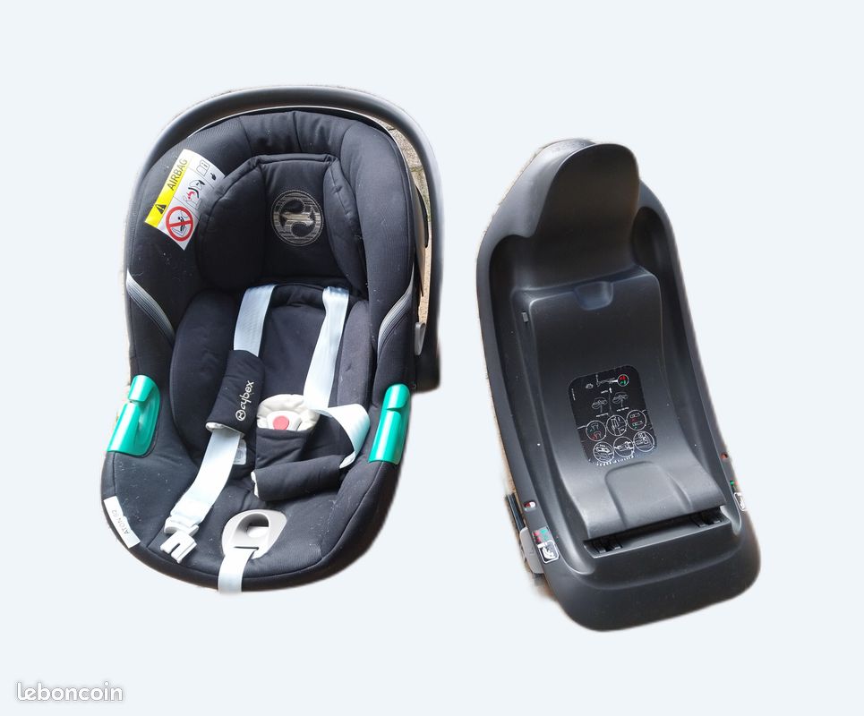 Siège auto Cybex Aton S2 et base one (image 1)