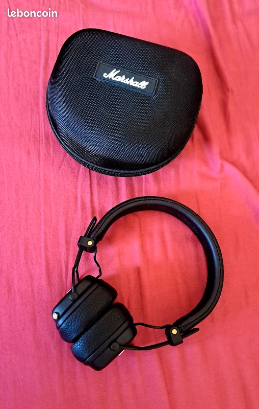 Casque Marshall Major neuf avec housse de protection (image 1)