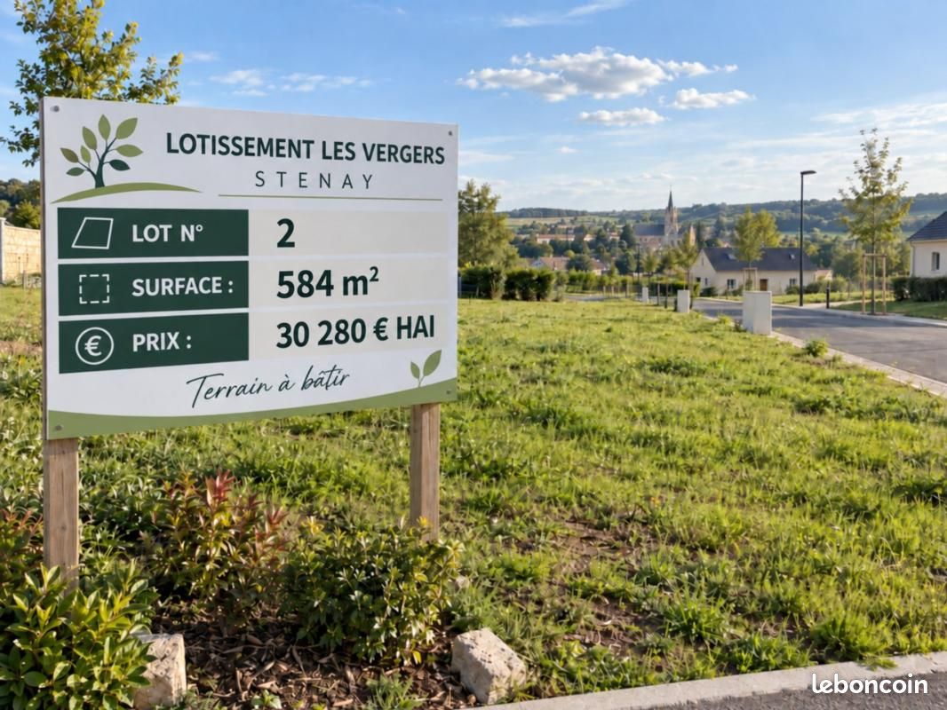 Terrain 584 m² Stenay · 30 280 €