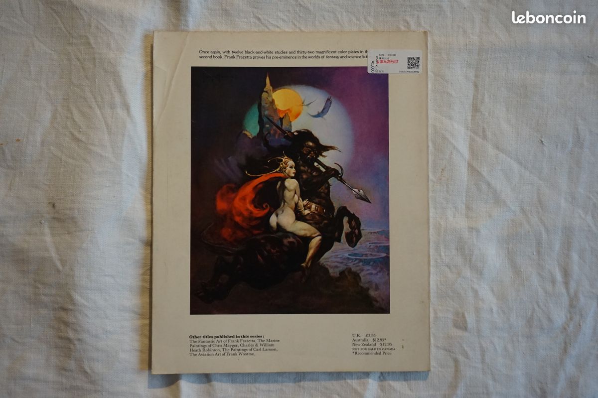 The fantastic art of Frank Frazetta - Book Two - Livres