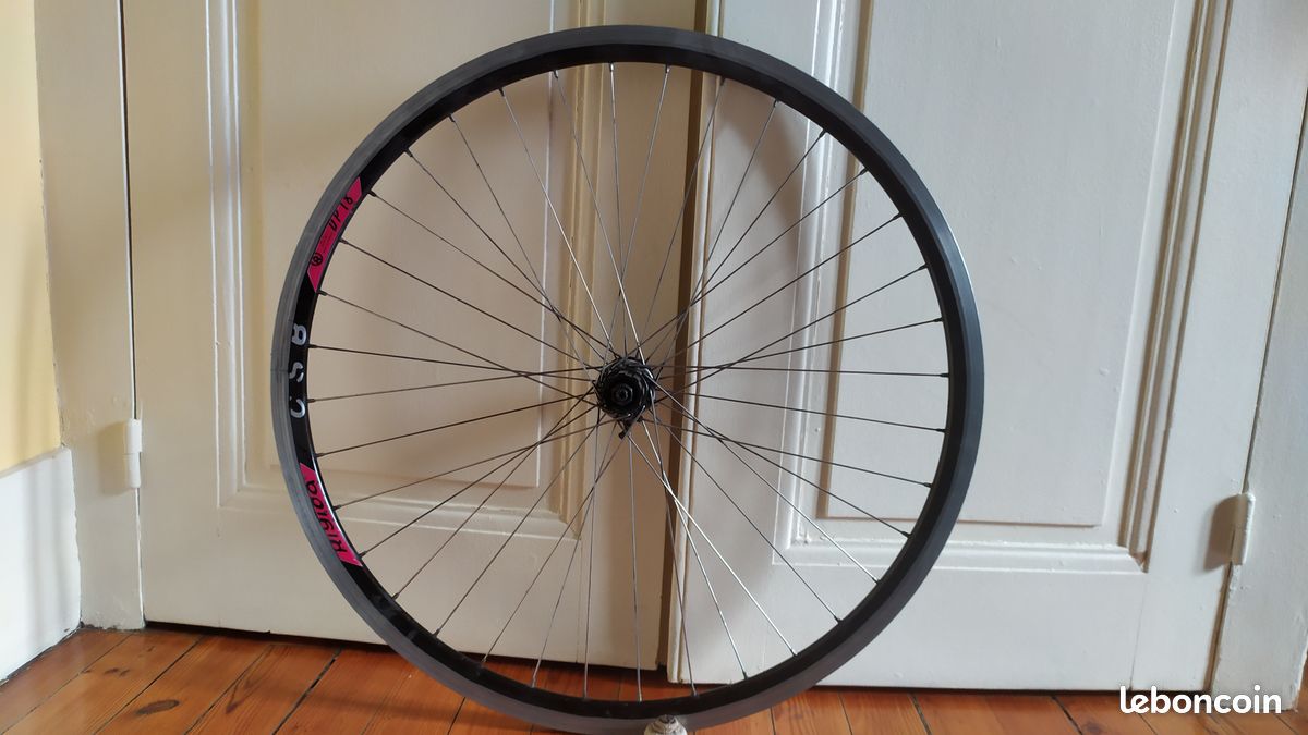 Paire De Roues Rigida DP 18 Pour Vélo De Course 28" - 9 Vitesses, Aluminium, Pneu, Frein Jante