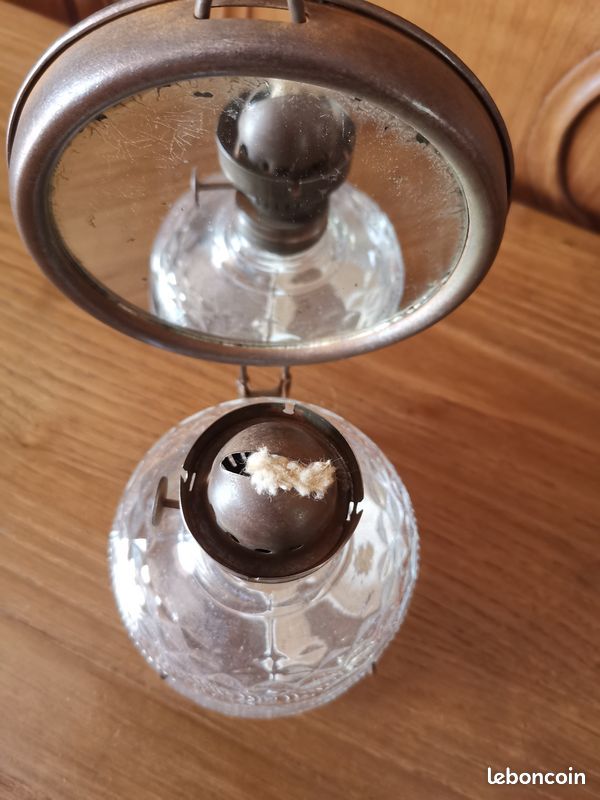 Lampe à huile avec miroir réflecteur (image 4)