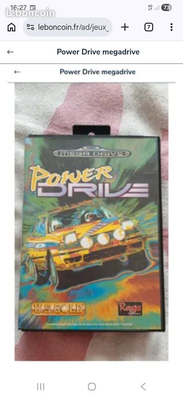 Jeu Sega Mega Drive Mighty Morphin Power Rangers - Boîte Et Notice, PAL