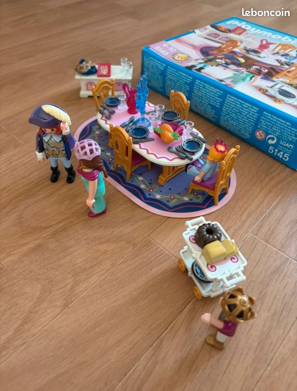 Accessoire Playmobil Château Princesse 4250 - Lustre/lanterne à Trois Branches, Occasion
