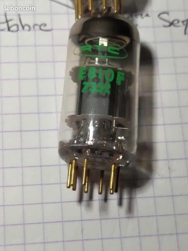 6101 Vacuum Tube Électronique Valve 6I0I NOS Lot 1 Pcs Ph3d