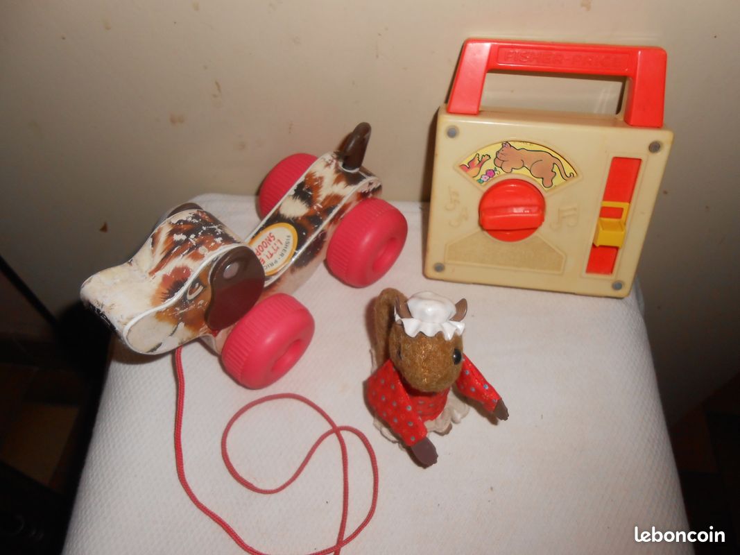 Snoopy Chien FiherPrice boite a musique & ecureuil (mirza4 (image 1)
