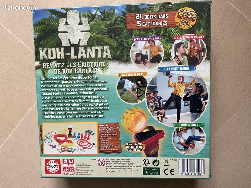 Jeu de société Koh Lanta neuf (image 2)