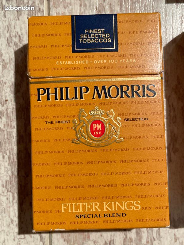 Lot cigarettes Philip Morris (vide) - Collection