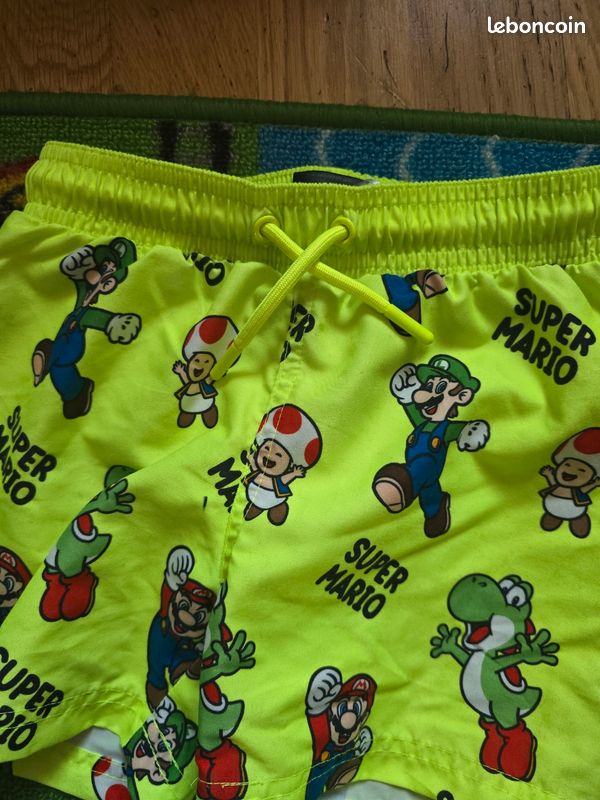 Mario Bros En Maillot De Bain Maillot De Bains Super Marios Bross