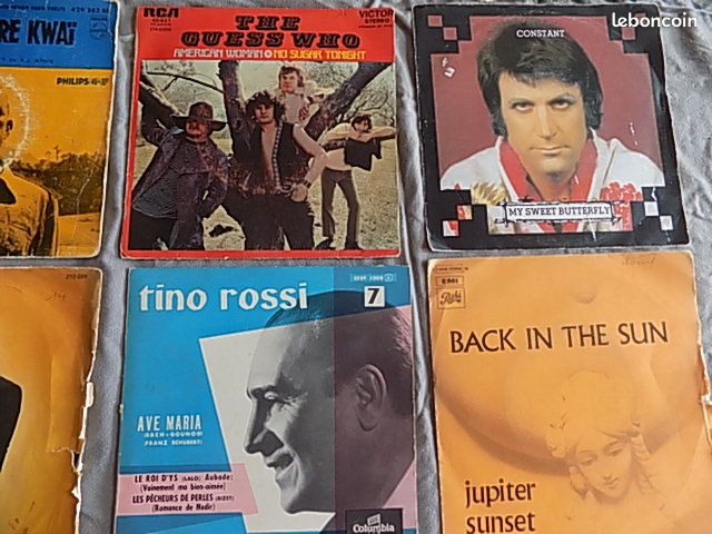 9 disques 45 trs dont beatles , goldman (image 3)