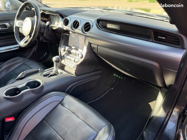 Ford mustang v8 5.0 gt fastback phase 2 gris magnetic pack premium suspension magneride systeme audio bang&olufsen boite automatique * dispo et visible sur notre parc* 46900 eur (image 4)