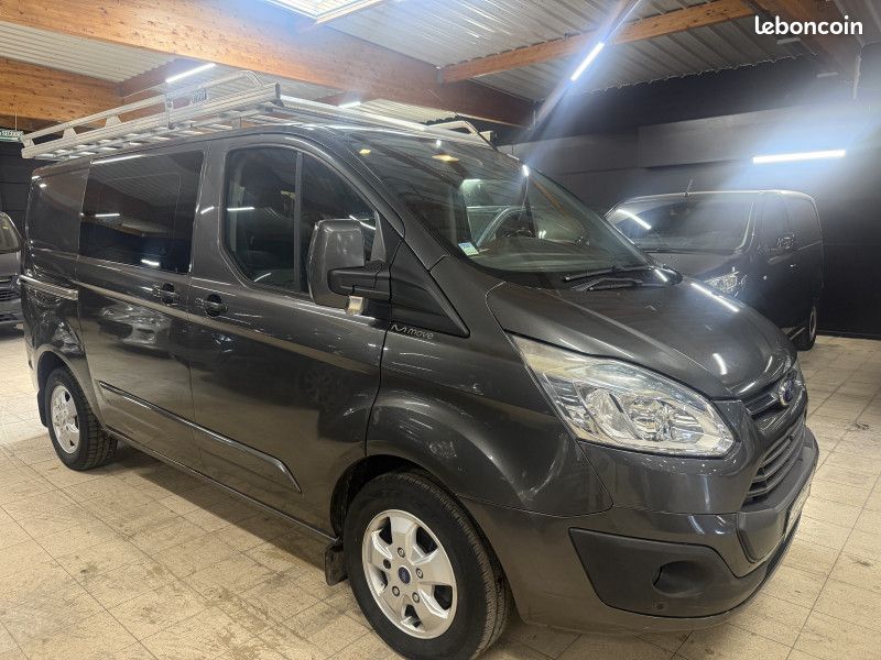 Ford TRANSIT CUSTOM FG 290 L1H1 2.2 TDCI 125CH LIMITED CABINE APPROFONDIE (image 9)
