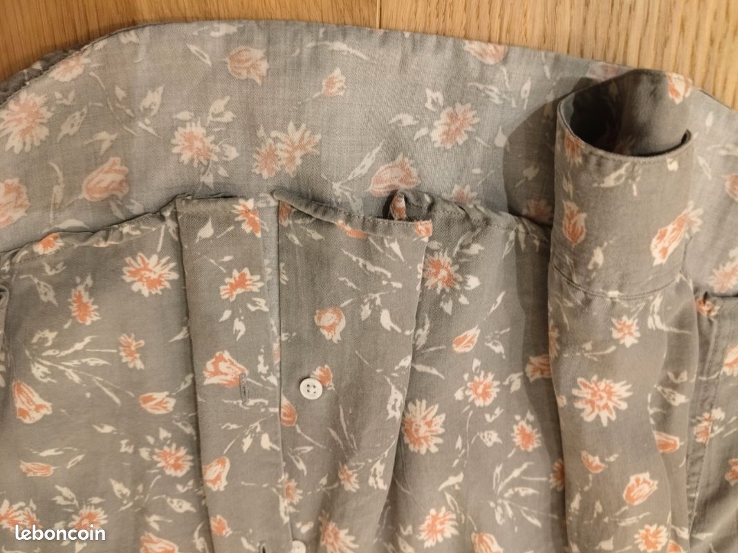 Chemise Sandro à motif (image 3)