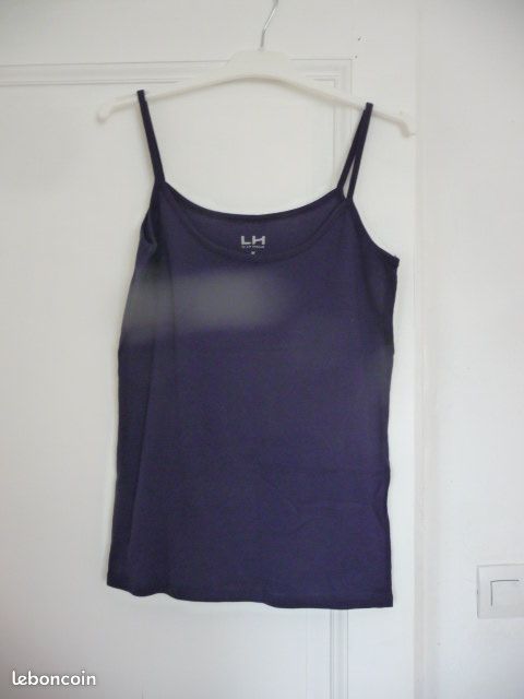 T shirt débardeur marine la halle Vêtements