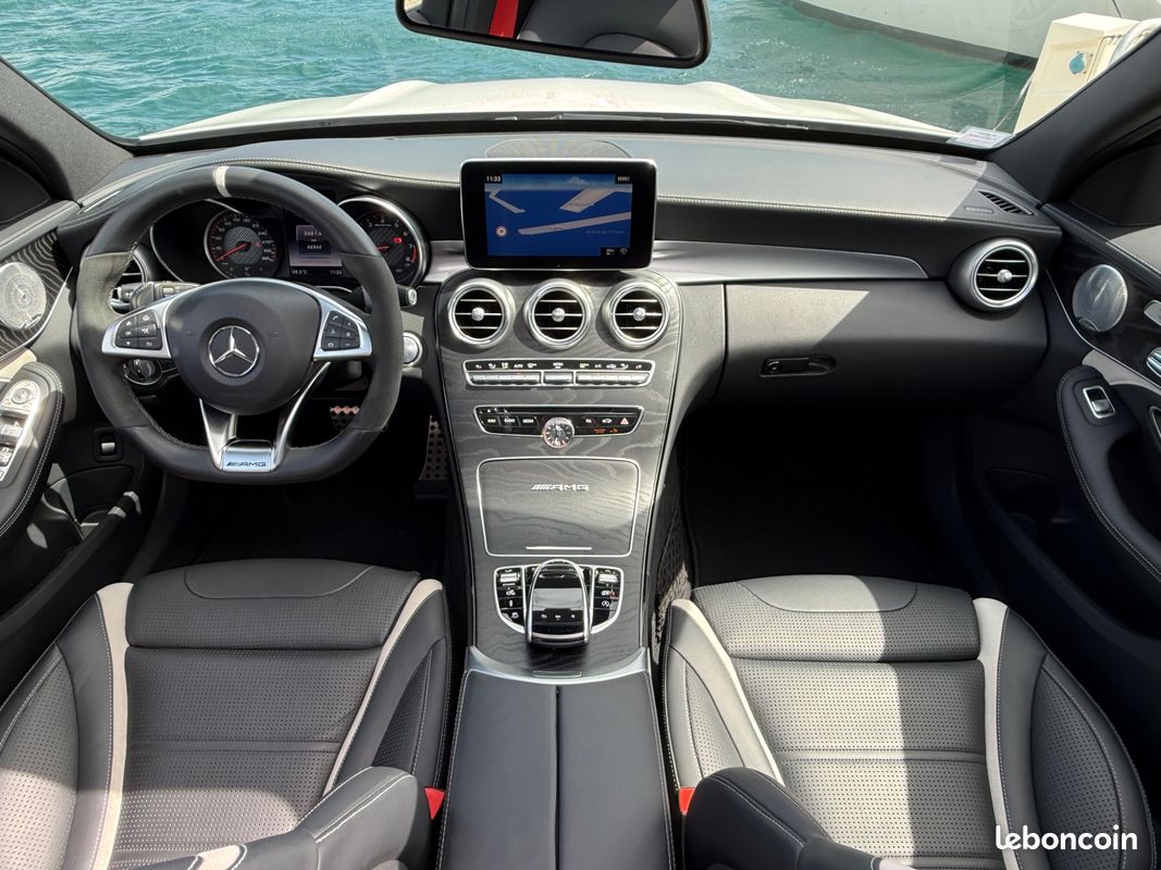 MERCEDES-BENZ CLASSE C C63 S AMG T 4.0 V8 BI-TURBO 510CH DCT + DE 20ke D'OPTIONS TO ECHAP SPORT CAM 360 FULL OPTIONS +++ (image 16)