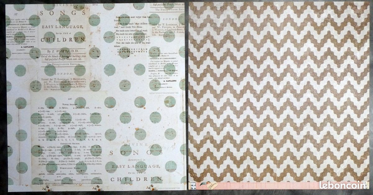 Papiers scrapbooking marque PRIMA (image 4)