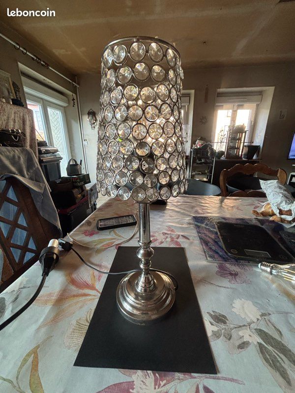 Superbe Lampe de Table Style Cristal – Illuminez votre Intérieur avec Élégance (image 11)