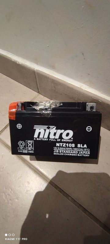 Batterie Nitro GEL - 12V / 10Ah - pour motos