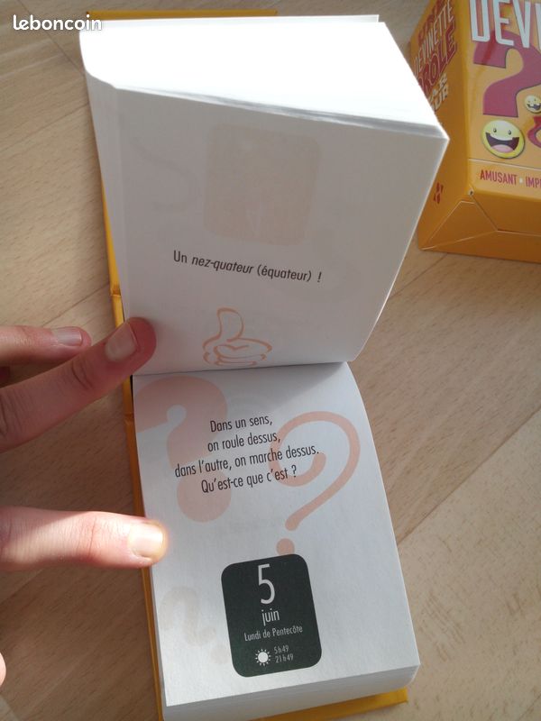 Éphéméride "une devinette drôle par jour" (image 3)
