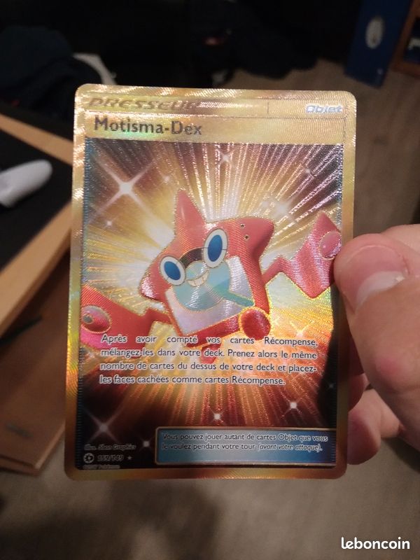 Carte Pokemon Motisma Dex 159/149 Dresseur 2017 (image 1)