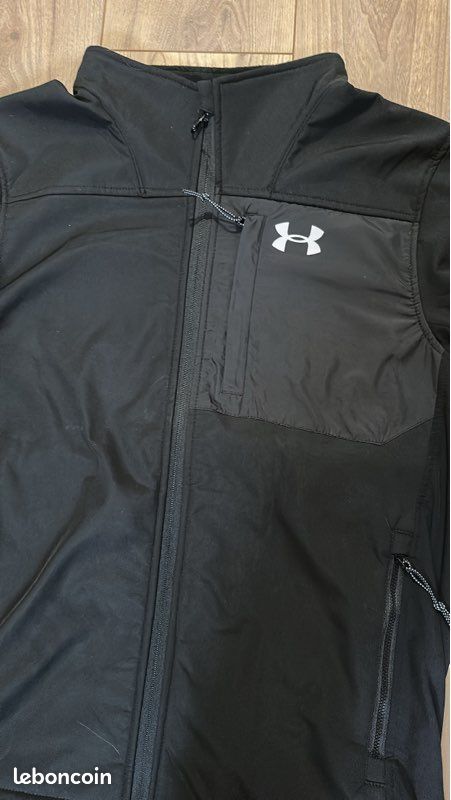 Veste softshell Under Armour noir taille L neuf (image 3)