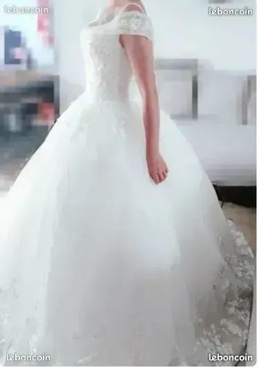 Jolie robe de marièe neuve (image 8)