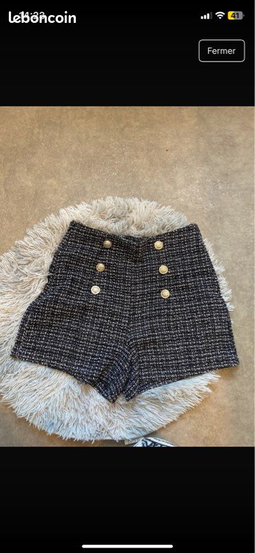 Short De Golf LIJA Femme - Taille 10, Couleur Canneberge, Neuf Avec étiquette