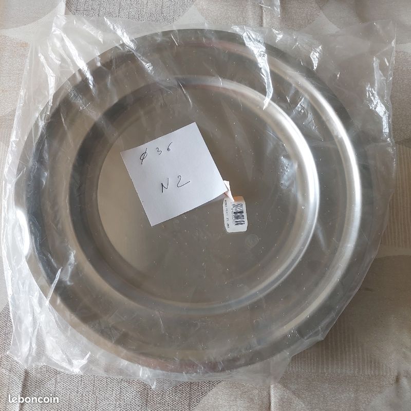 Plats inox neufs (image 1)