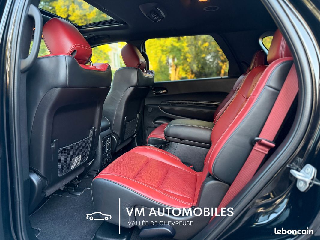 Durango SRT V8 6.4L 392 | TVA récupérable - CG 4 places CTTE | EN STOCK - Français - 1ère Main - Pack Attelage - Très rare - Suivi complet Dodge (image 15)