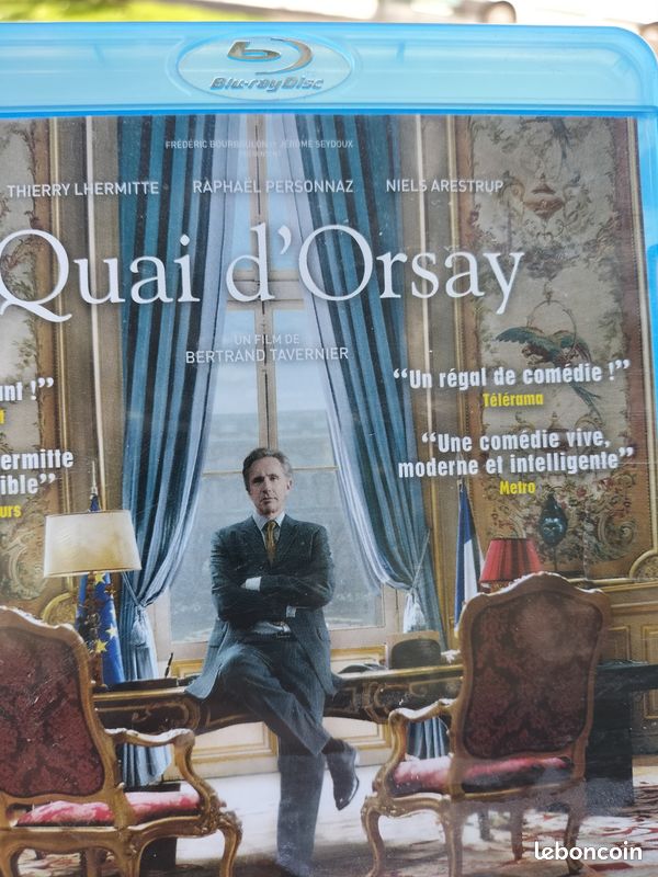 Dvd blu-ray ray rare '' quai d'Orsay '' avec Philippe Lhermitte (image 1)