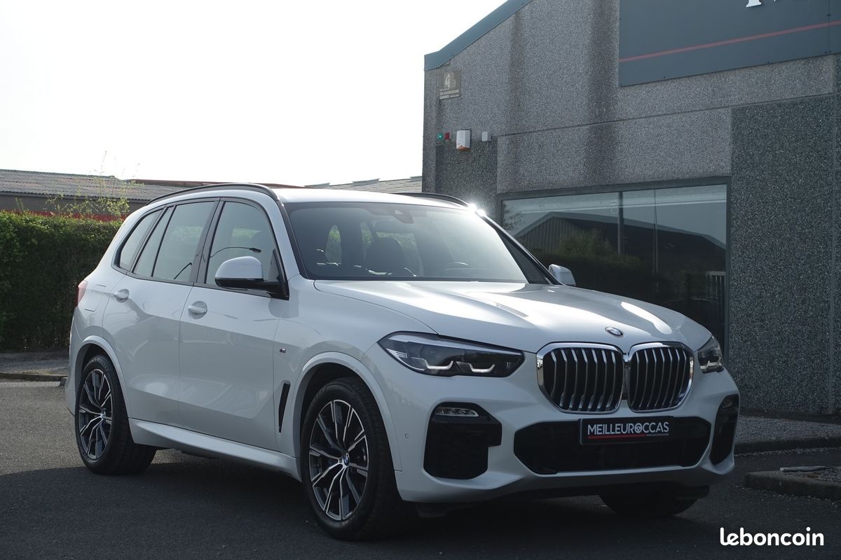 X5 X-Drive 3.0 45ea Pack M Hybride Rechargeable BVA 394ch Live Cockpit/Cuir sport/Grd Gps Europe/Caméra 3d/Carplay/Hayon électrique/LED/1*Main/Garantie 12 mois (image 3)