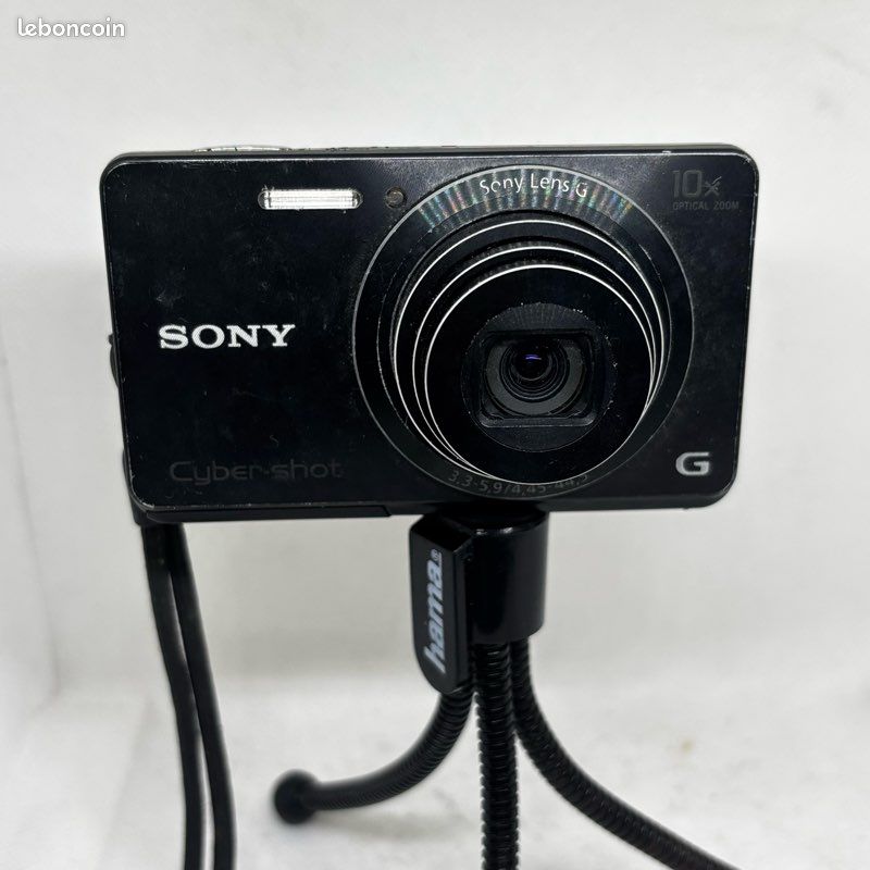 Appareil Photo Sony DSC-W610 Compact Argenté – Vintage Numérique