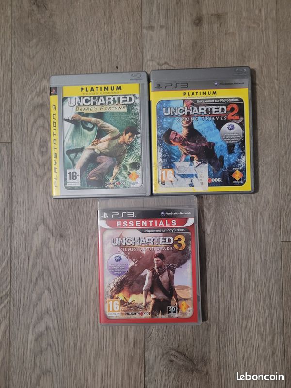Uncharted 2: Among Thieves – PS3 – Complet (boîte, Notice) – Version FR – Très Bon état