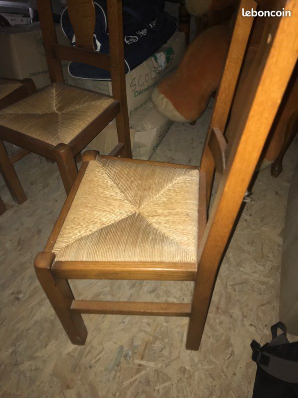 4 chaises en chêne - Bon état (image 2)