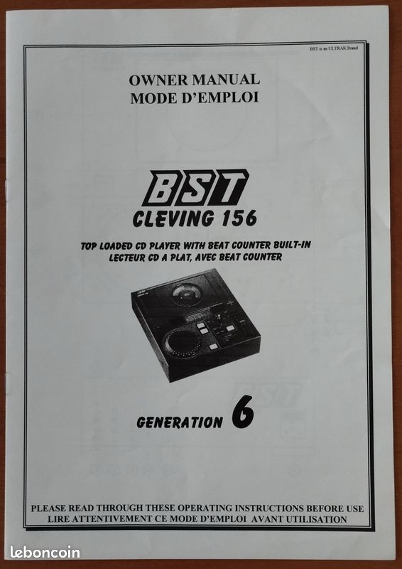 BST Cleving128 - Lecteurs cd à plats - Sonorisation