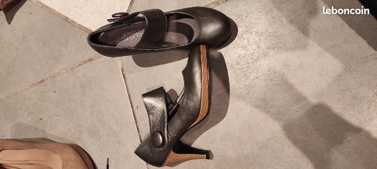 Escarpins gris (image 2)