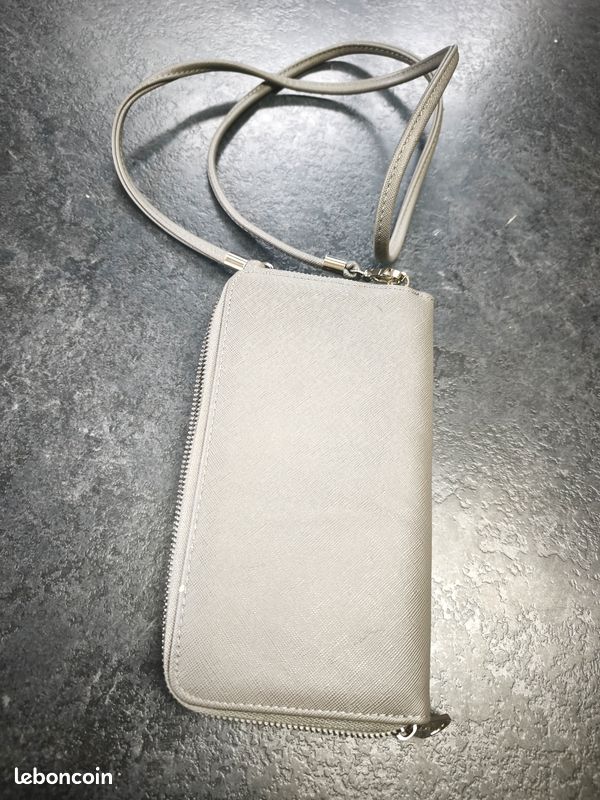 Pochette femme grise (image 2)