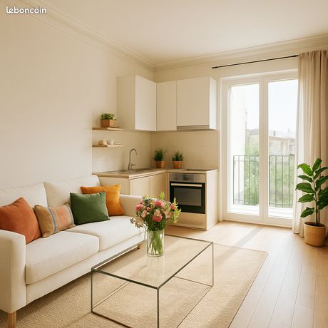 Studio 1 pièce 32 m²