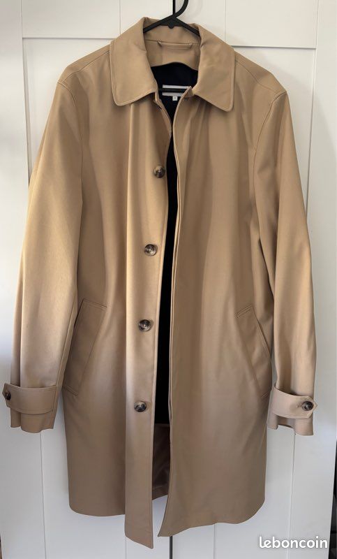 Manteaux Trench Coat Homme Jules Coat Veste Longue Classe Homme