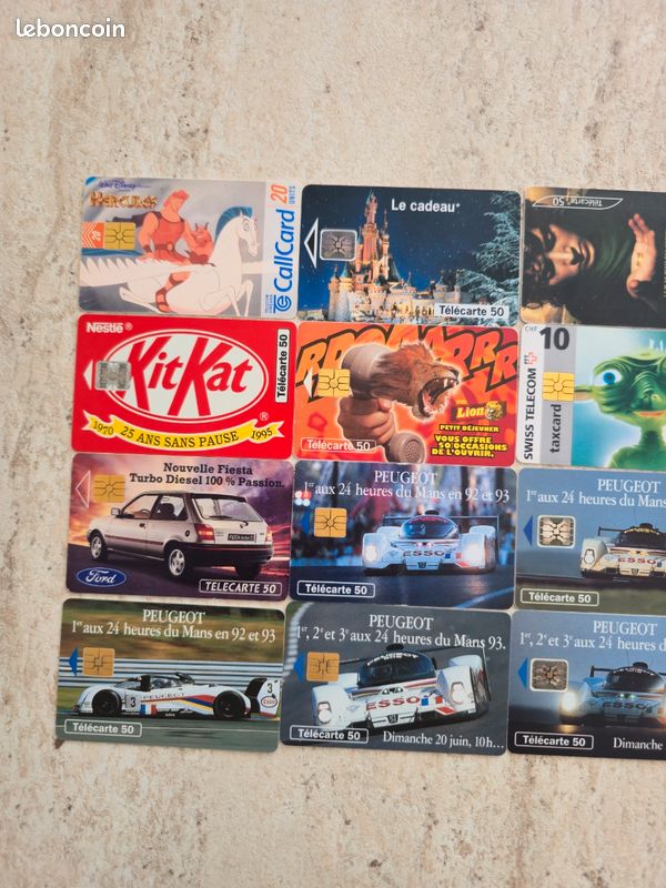 Lot Carte Téléphonique (image 2)