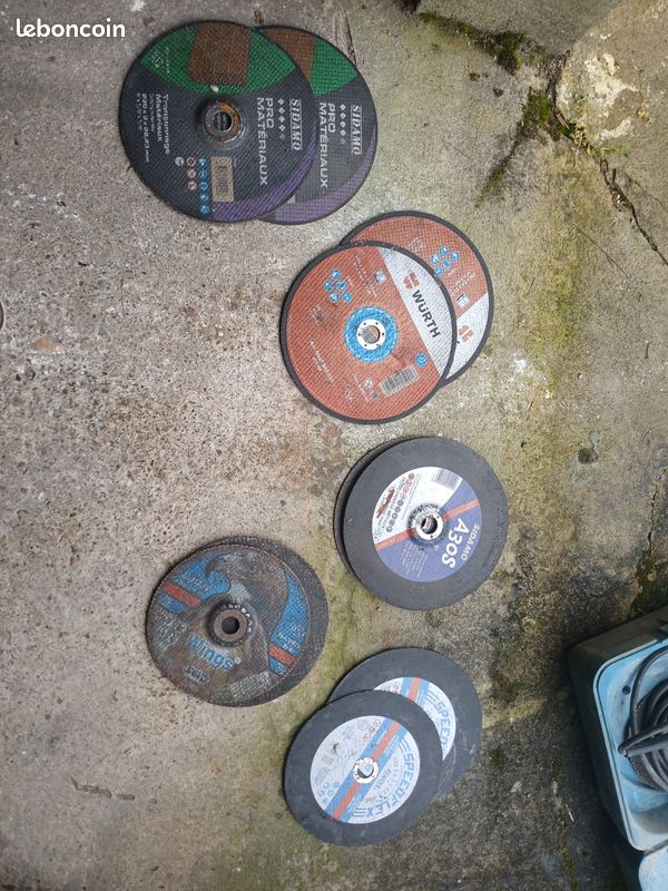Disqueuse de 230 avec lot de disque (image 1)