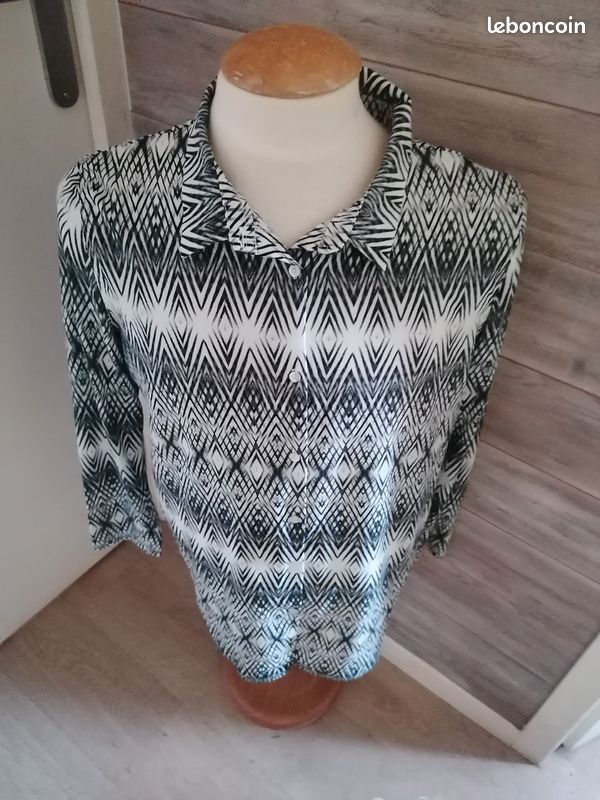Chemise tunique femme h&m taille M (image 1)